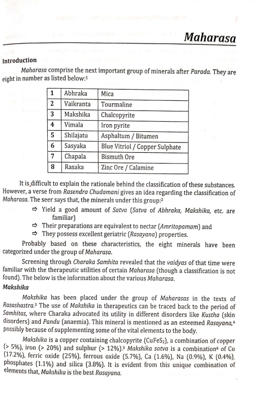 Metals and Minerals In Ancient Indian Literature